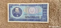 Bancnota 100lei din 1966