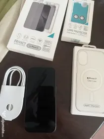 Iphone 17 nou cu husa, lentile camere, cablu fara adaptor, folie ecran