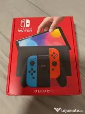 Titlu: Nintendo Switch OLED – Pachet Complet (Cutie Originală) 