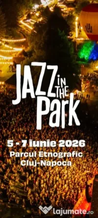 Jazz in the park 5-7 iunie 2026 
