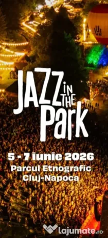 Jazz in the park 5-7 iunie 2026