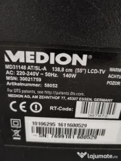 dezmembrez Medion 55" cu 17ips72 și 17mb120 