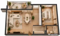 APARTAMENT 2 CAMERE | INTRE LACURI | CU CF 