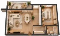 APARTAMENT 2 CAMERE | INTRE LACURI | CU CF