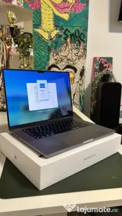 MacBook Pro 16 inch 2023, Apple M2 Pro, 16GB RAM, în stare excelentă 