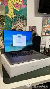 MacBook Pro 16 inch 2023, Apple M2 Pro, 16GB RAM, în stare excelentă 