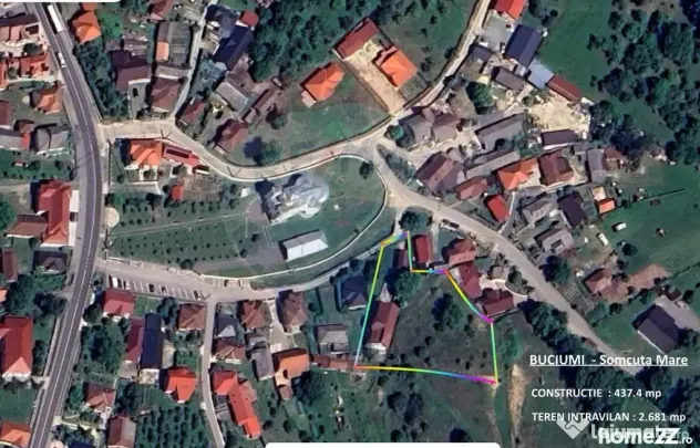 Proprietate spatioasa cu teren generos -în Buciumi /Somc...
