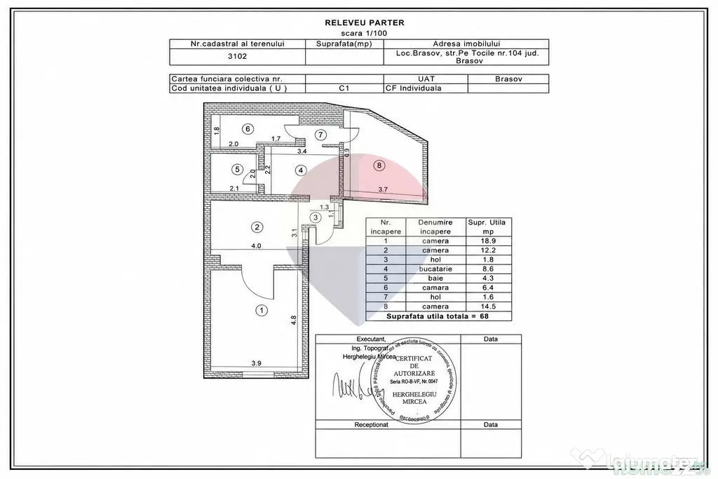 CASA COMPUSA DIN 2 APARTAMENTE, SCHEII BRASOVULUI| COMISI... - Brasov (Brasov)