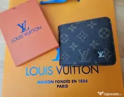 Portofele barbati Louis Vuitton,cutie inclusa,logo metalic/France 
