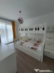 Apartament 3 camere, modern, spatios, mobilat, parcare, zona Tractorul 