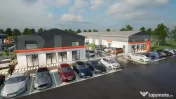 Hală nouă 590 mp utili la cheie, teren 1.300 mp, Gherceșt 