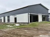 Hală nouă 590 mp utili la cheie, teren 1.300 mp, Gherceșt 