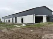 Hală nouă 590 mp utili la cheie, teren 1.300 mp, Gherceșt 