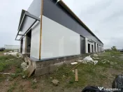 Hală nouă 590 mp utili la cheie, teren 1.300 mp, Gherceșt 