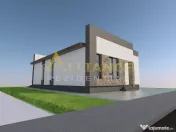 Casa individuala parter - 4 camere 2 bai - teren 469mp 