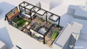 Apartament 220mp +terasa 210mp utili -bloc2010 Unirii -Pa... 