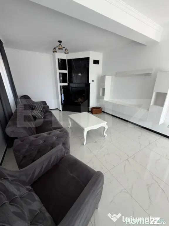 Casa moderna, 4 camere, 119 mp utili cu car port auto, zona
