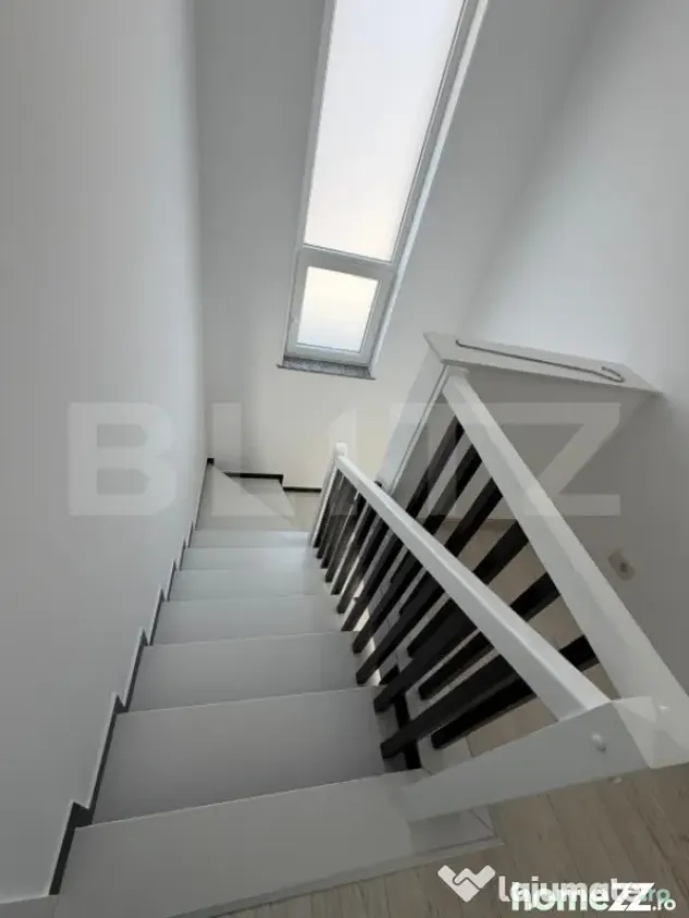 Casa moderna, 4 camere, 119 mp utili cu car port auto, zona