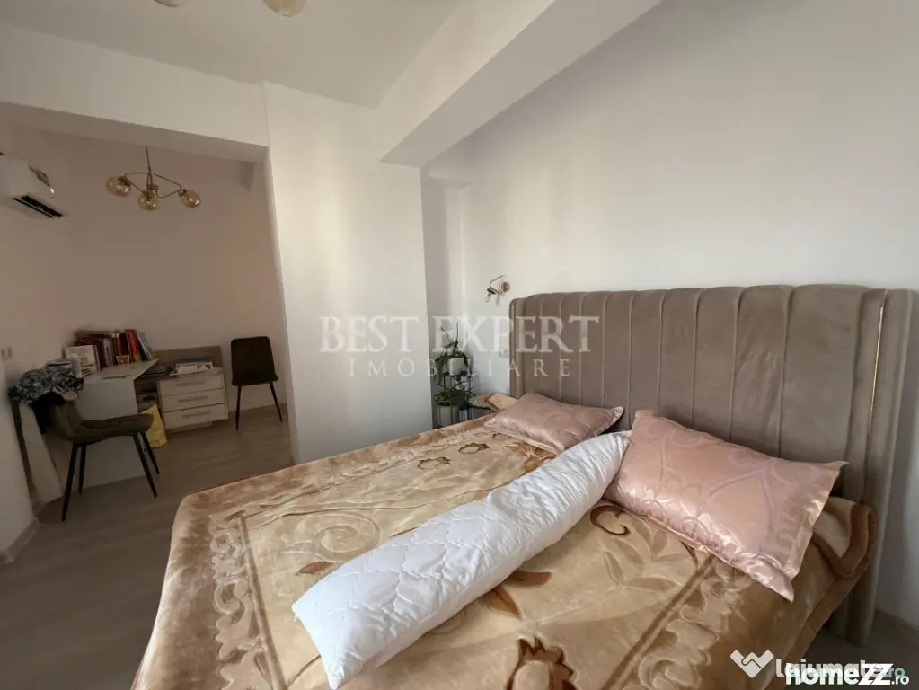 2 Camere de inchiriat complet mobilat si cu Parcare acoperi