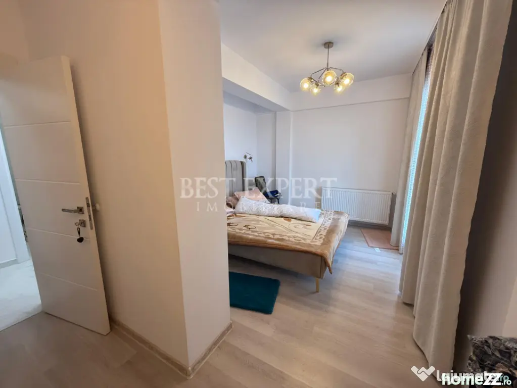 2 Camere de inchiriat complet mobilat si cu Parcare acoperi