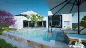 Vila lux teren 700mp cu piscina si garaj langa Soseaua de Ce 