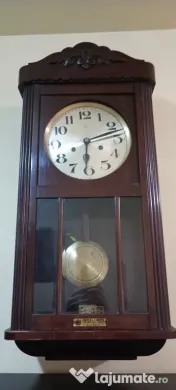 Ceas de perete mecanic cu pendul 