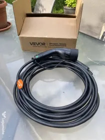 2 Cabluri încărcător VEVOR EV, 16A 10m max. 11 kW, trifazat AC 480V 50Hz IP65