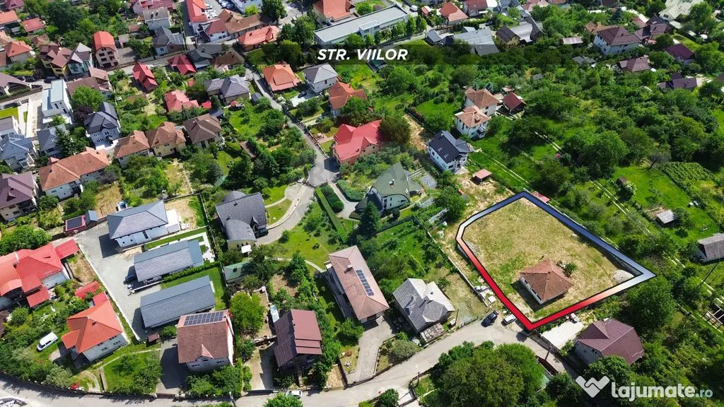 Teren exclusivist cu priveliste de vanzare in Baia Mare