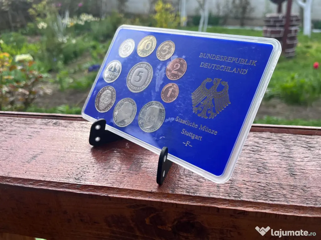 Plachetă numismatica set monede Germania 2000