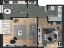 Apartament 2 Camere Nou Splaiul Unirii