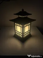 Lampă decorativă Pagoda, fără fir, 23 cm