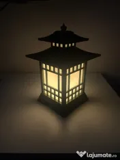 Lampă decorativă Pagoda, fără fir, 23 cm 