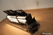 Vand camion/trailer 1:18 custom, metalic, full open