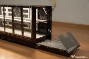 Vand camion/trailer 1:18 custom, metalic, full open