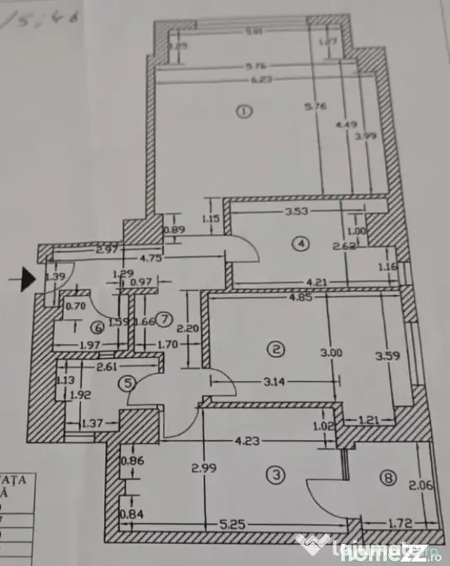 UNIRII-ALBA IULIA, 3 CAMERE, 99 MP, PARCARE SUBTERANA!