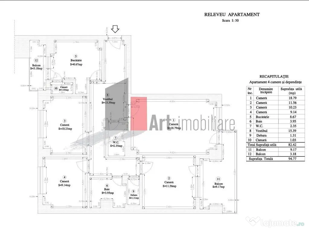 APARTAMENT 4 CAMERE LACUL TEI-PARCUL CIRCULUI