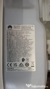 Vand invertor 10 Kw tip Huawei. Vand 7 optimizatoare pentru panouri fotovoltaice 