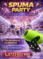 SPUMA PARTY TUN DE SPUMA Dj LUMINI BALOANE 