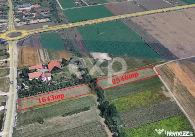 Teren intravilan 1.643 mp | Bartolomeu Nord – Brașov | PU