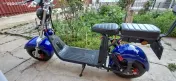 Scuter electric Harley CC10, motor 1500W, 25km/h fără permis, albastru 