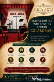 MICA ARTĂ Constanța își deschide porțile pentru noi colaborări 