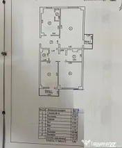 - Apartament 3 camere Calarasi 4, etaj 3. Suprafata 72mp. 