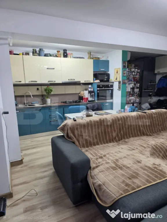 Apartament 3 camere, 66 mp, etaj intermediar, mobilat si uti