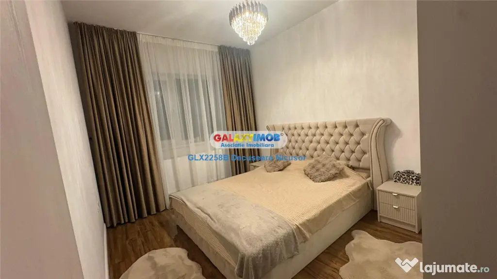 Apartament 2 camere mobilat utilat Militari Residence 84.90