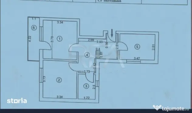 Ap 2 camere decomandat - parcare subterană inclusa- central