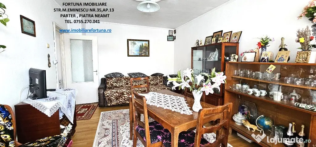 Apartament 2 camere cu boxa,etaj 4 acoperit cu pod , cartier 1 Mai