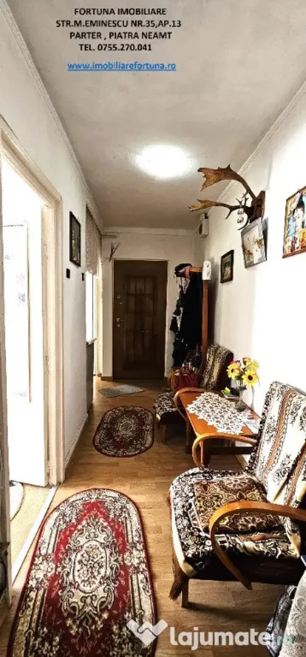 Apartament 2 camere cu boxa,etaj 4 acoperit cu pod , cartier 1 Mai