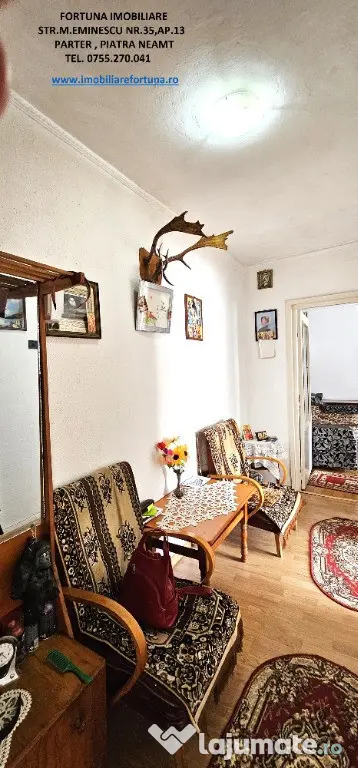 Apartament 2 camere cu boxa,etaj 4 acoperit cu pod , cartier 1 Mai