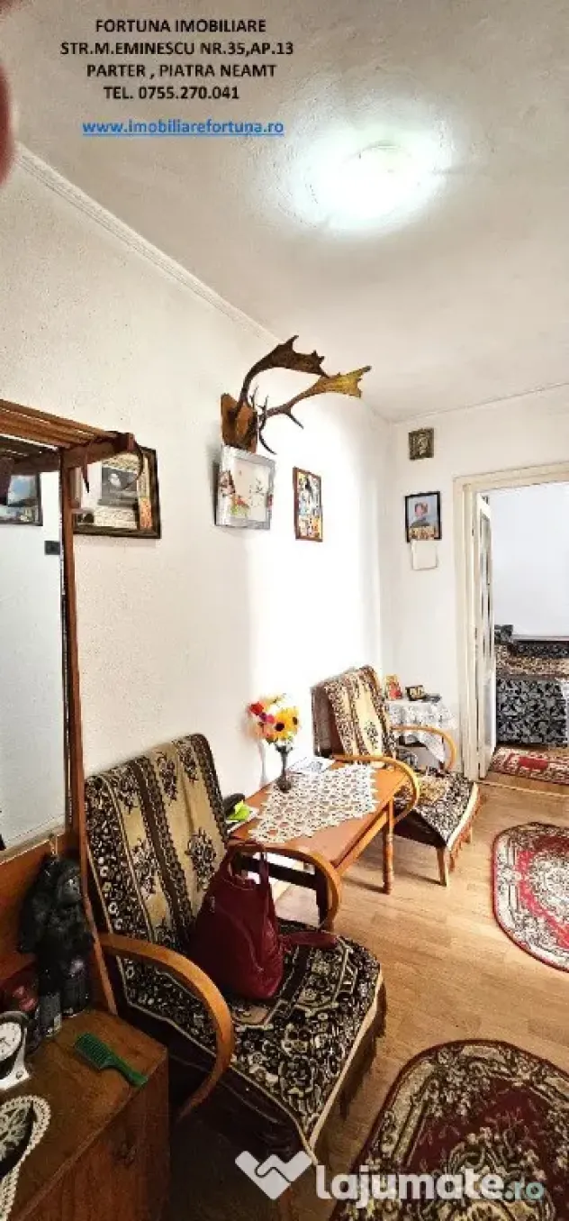 Apartament 2 camere cu boxa,etaj 4 acoperit cu pod , cartier 1 Mai