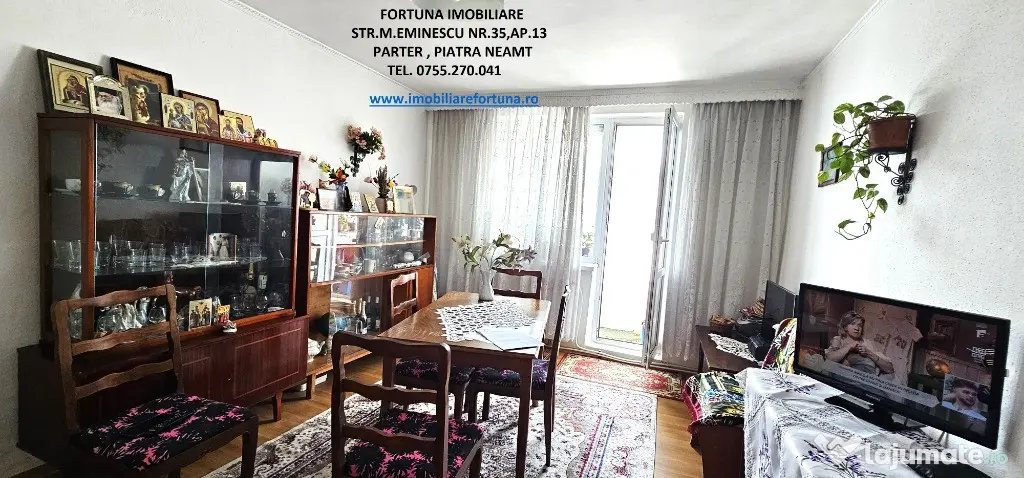Apartament 2 camere cu boxa,etaj 4 acoperit cu pod , cartier 1 Mai